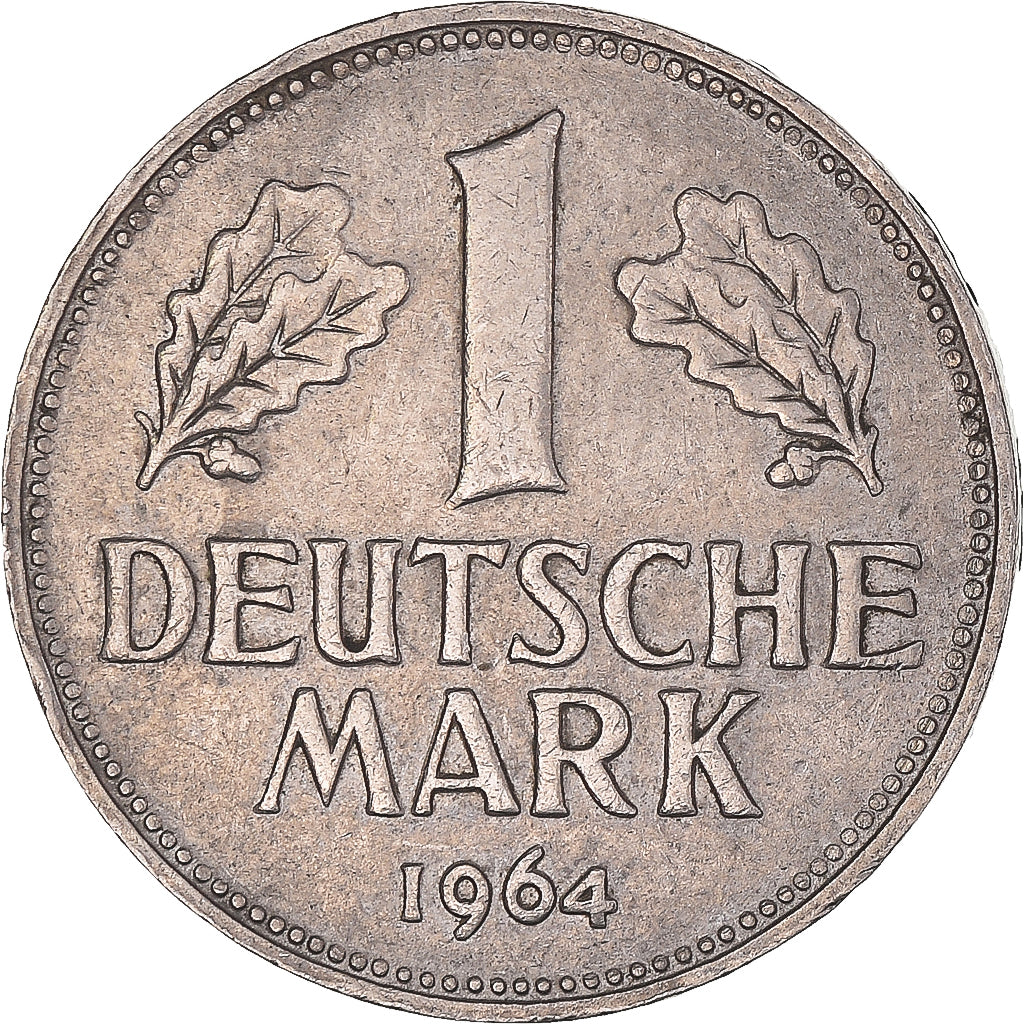Coin, Germany, Mark, 1964