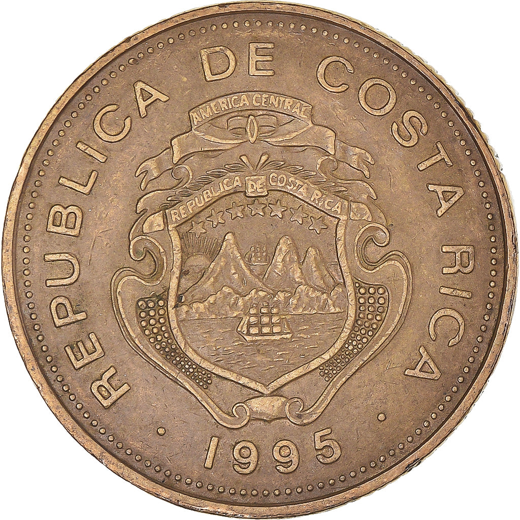Moneta, Costa Rica, 25 Colones, 1995
