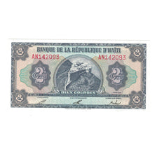 Biljet, Haïti, 2 Gourdes, 1992, KM:260a, NIEUW