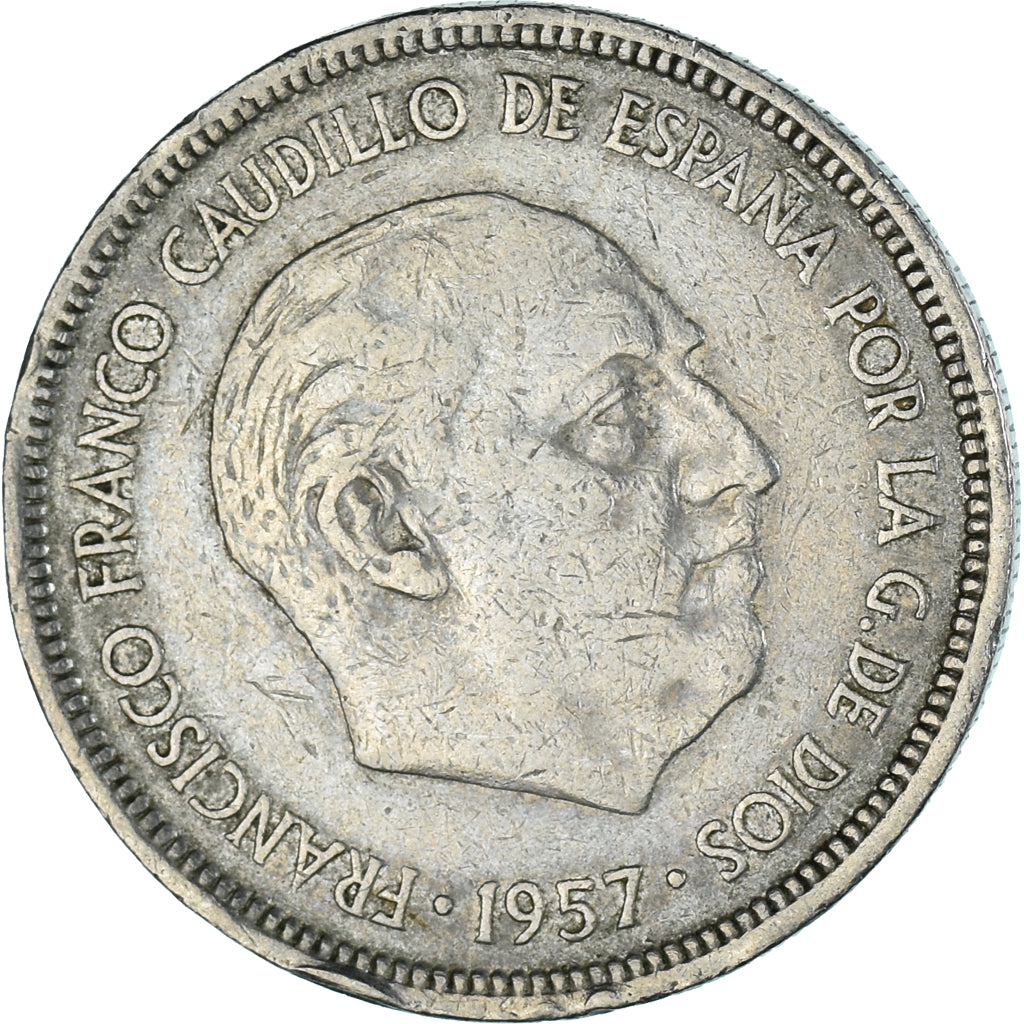 Monnaie, Espagne, 5 Pesetas, 1973