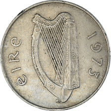 Moneda, Irlanda, 10 Pence, 1973