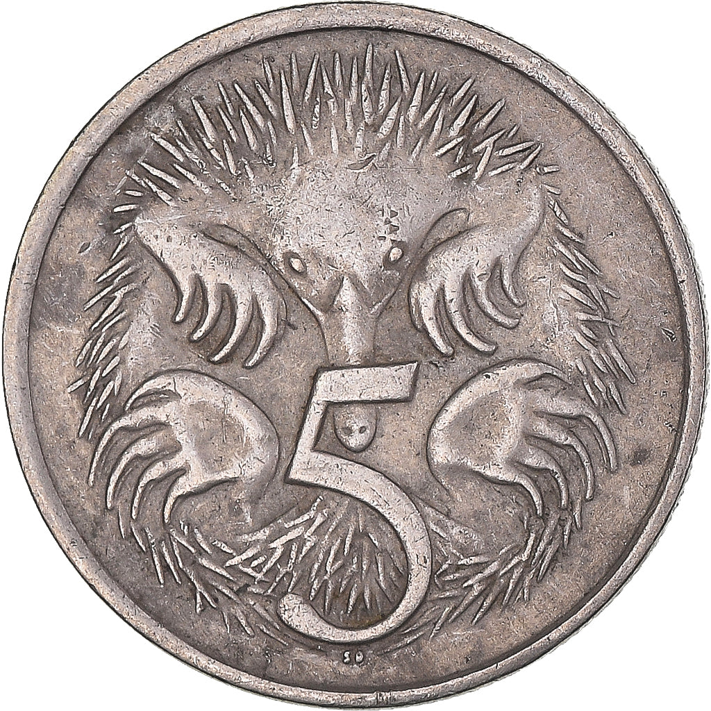Moeda, Austrália, 5 Cents, 1979
