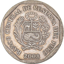 Münze, Peru, 50 Centimos, 2008