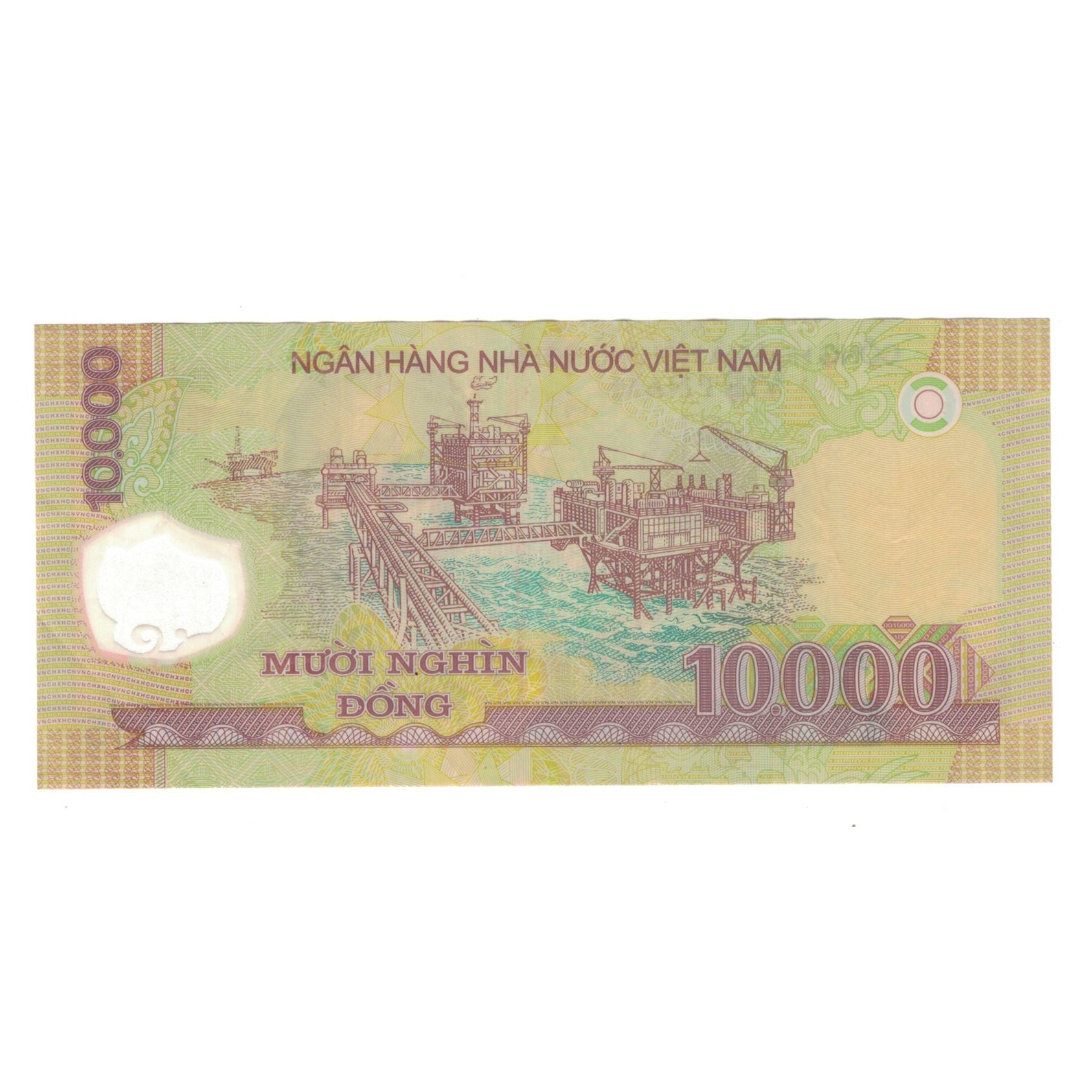 Geldschein, Vietnam, 10,000 D<ox>ng, SS
