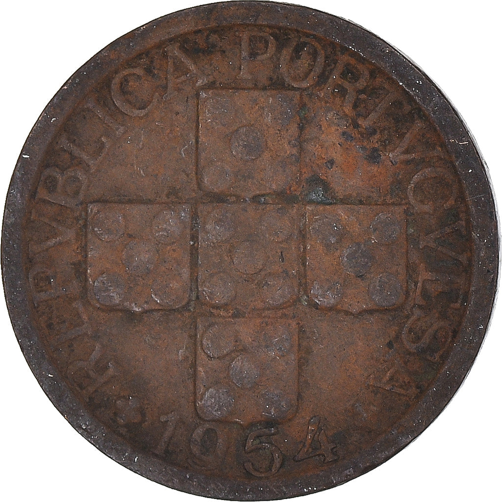 Moneta, Portogallo, 10 Centavos, 1954