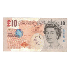 Banknote, Great Britain, 10 Pounds, KM:389b, VF(20-25)