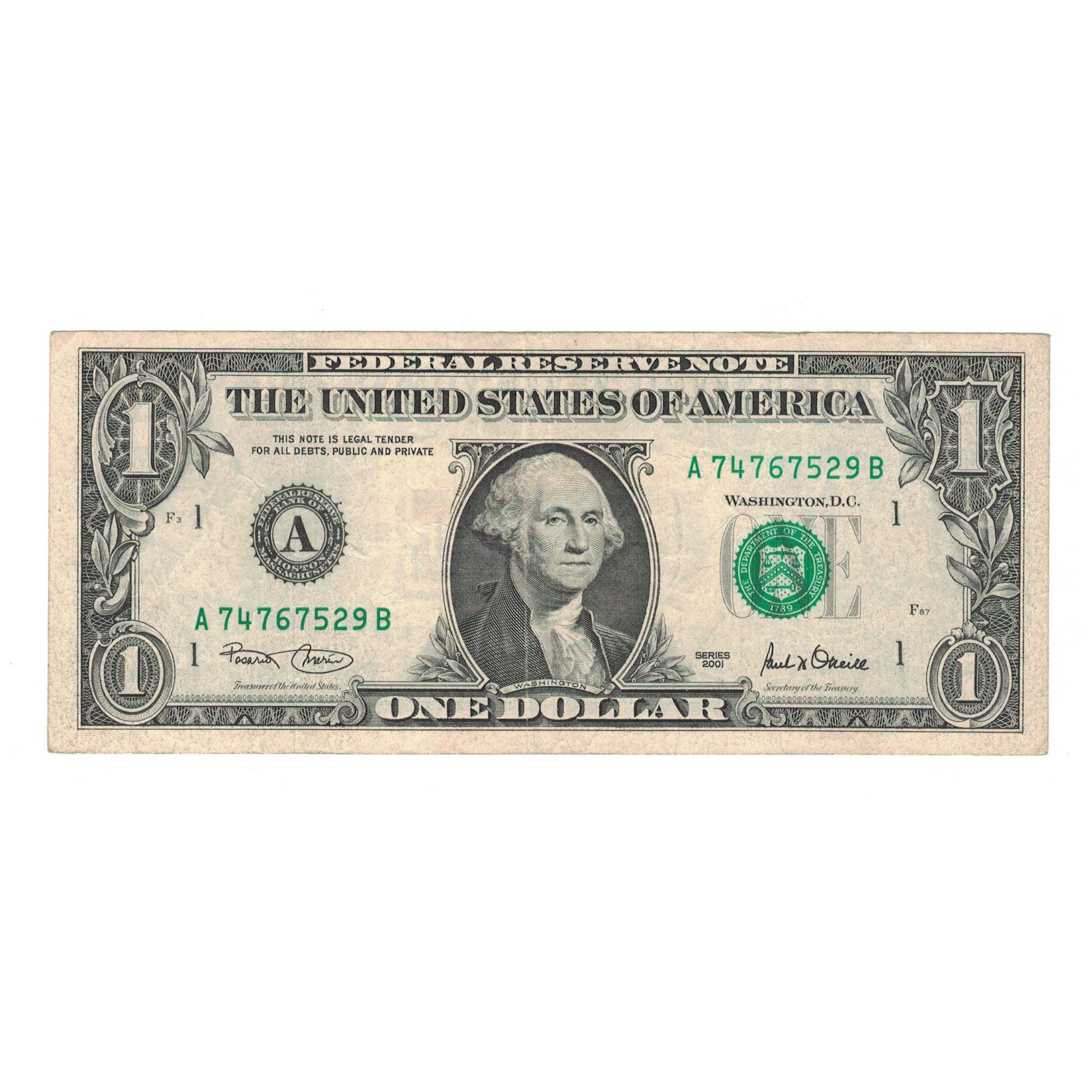 Billete, 1 Dollar, 2003, Estados Unidos, MBC