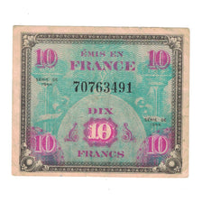 France, 10 Francs, 1944, VF(20-25), Fayette:VF18.01