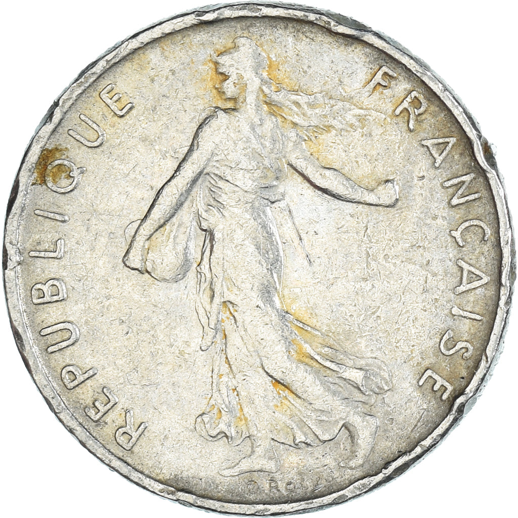 Moneta, Francia, 1/2 Franc, 1971