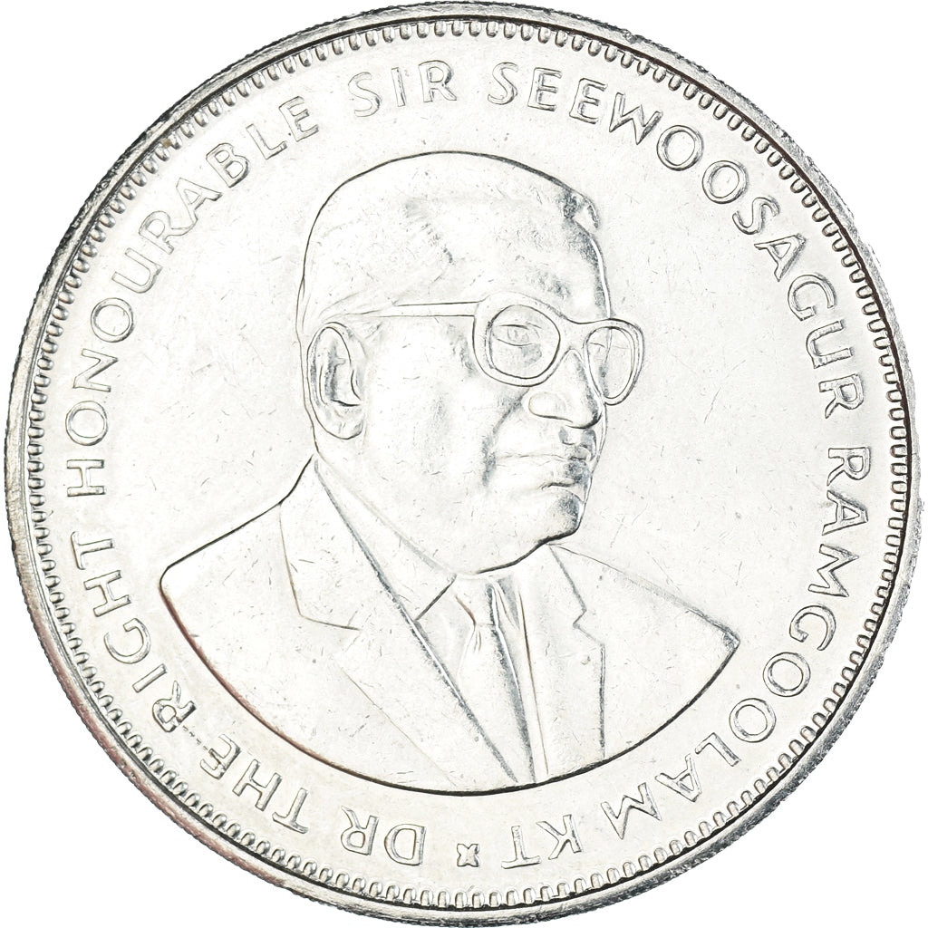 Moneta, Mauritius, 5 Rupees, 2012
