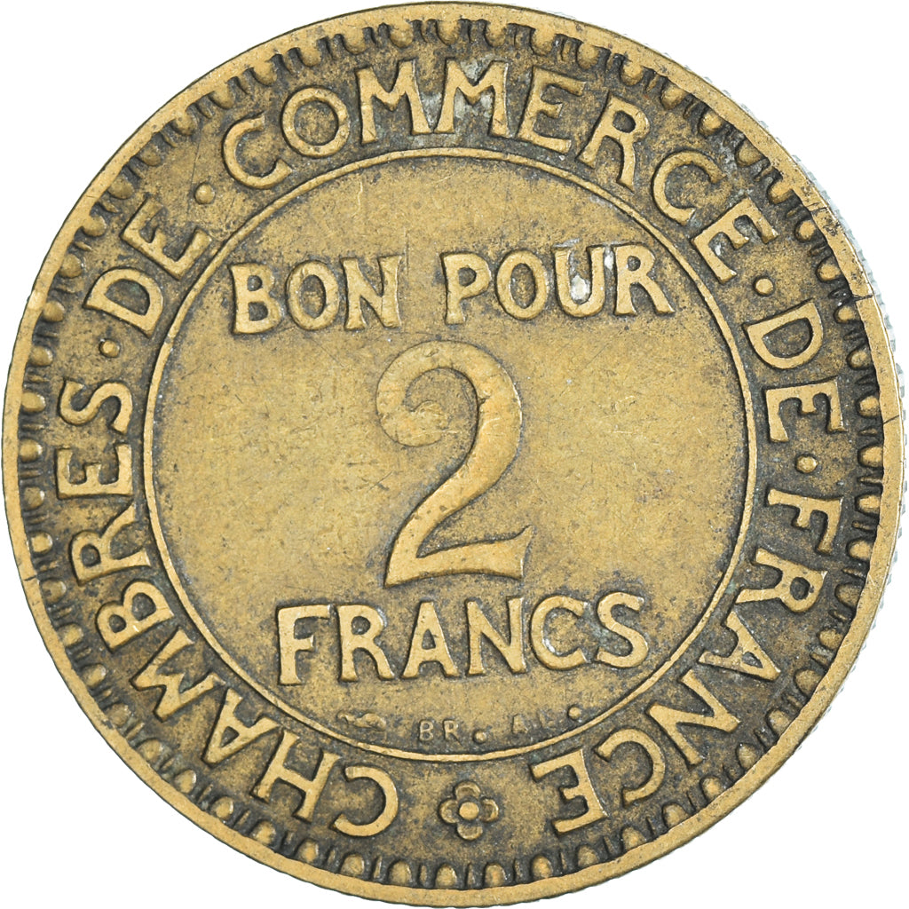 Moneta, Francia, 2 Francs, 1920