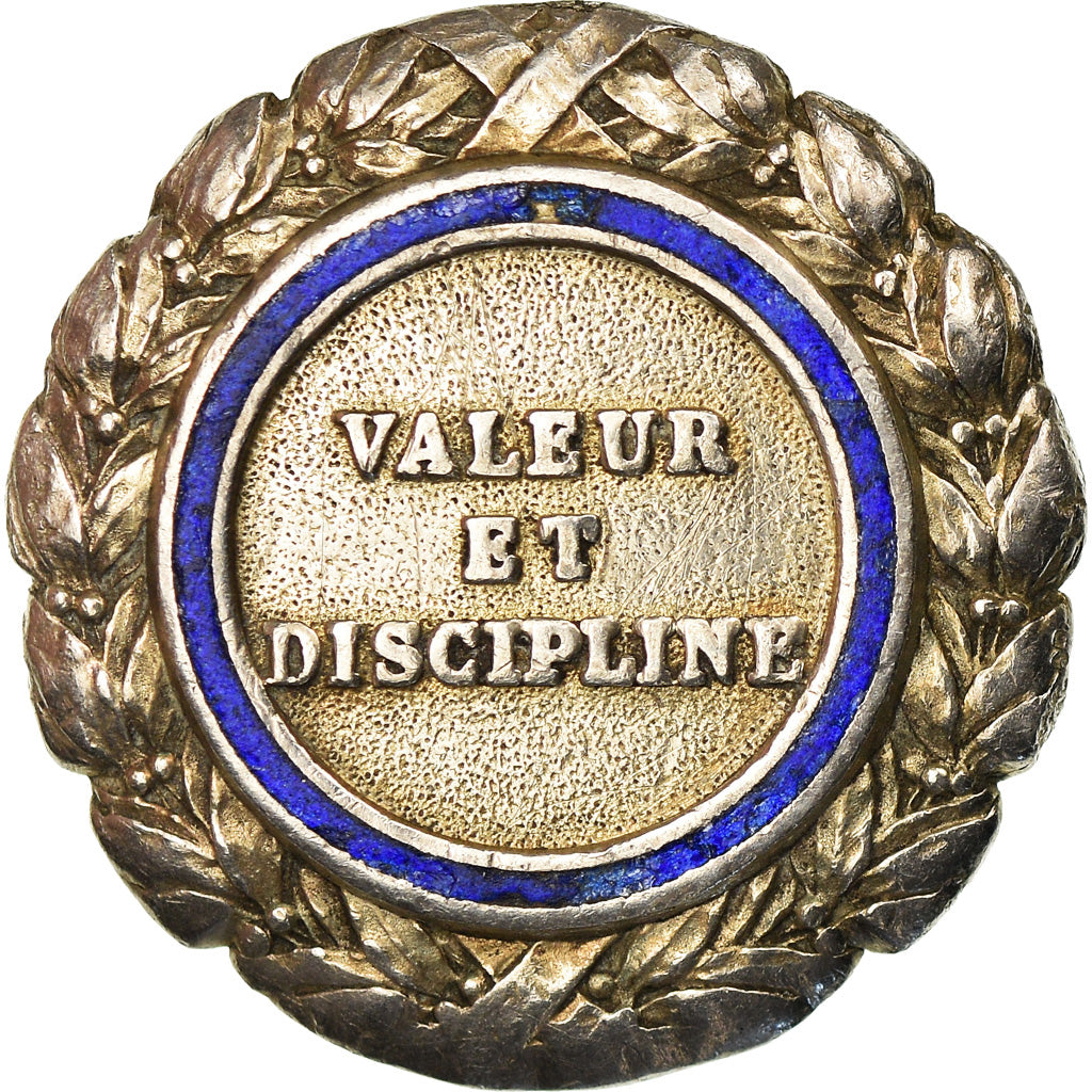 France, Troisième République, Valeur et Discipline, Médaille, 1870, Très bon