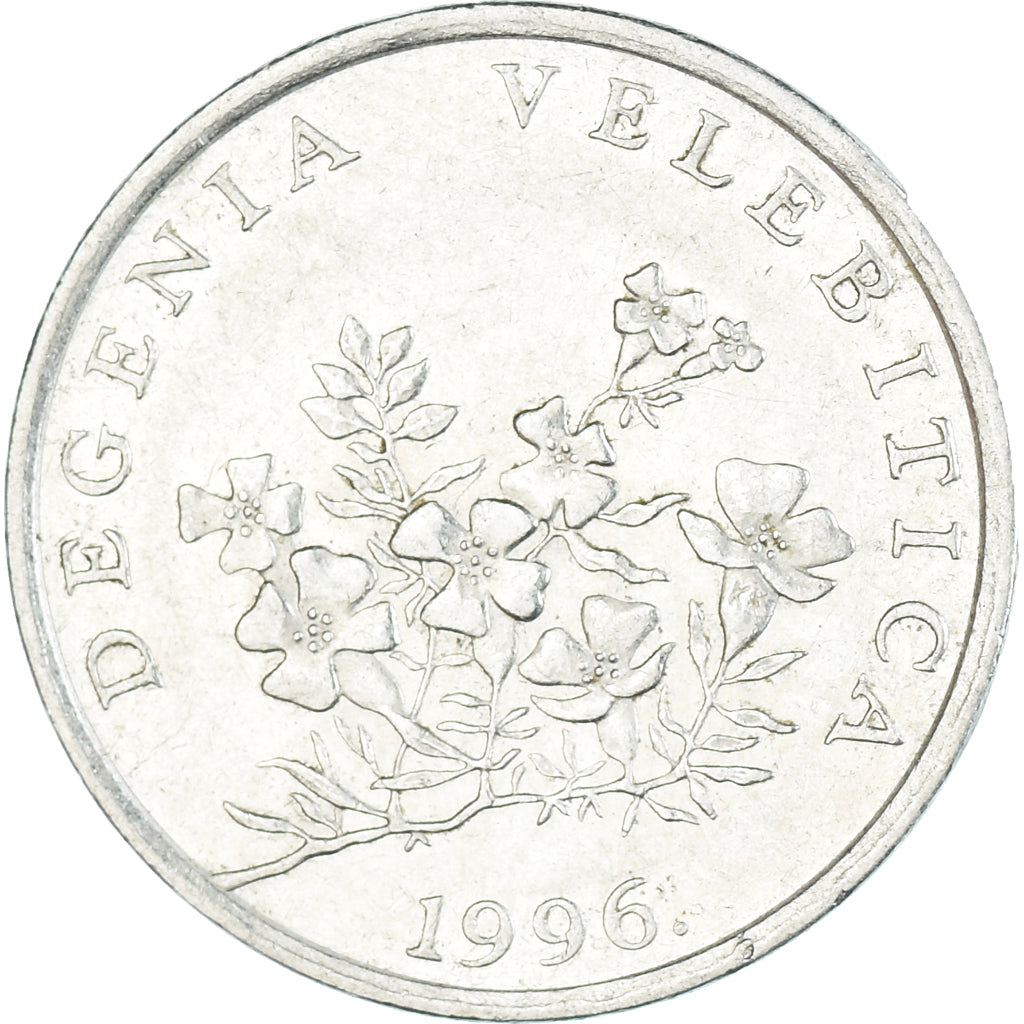 Monnaie, Croatie, 50 Lipa, 1996
