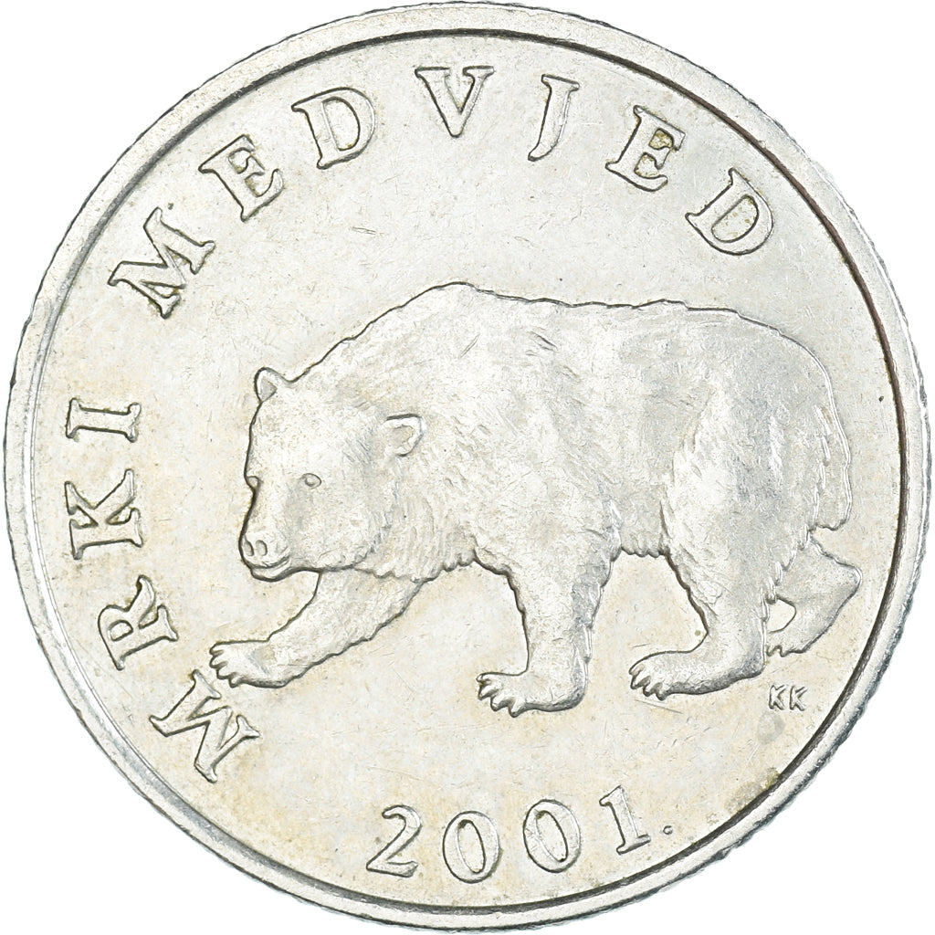Münze, Kroatien, 5 Kuna, 2001