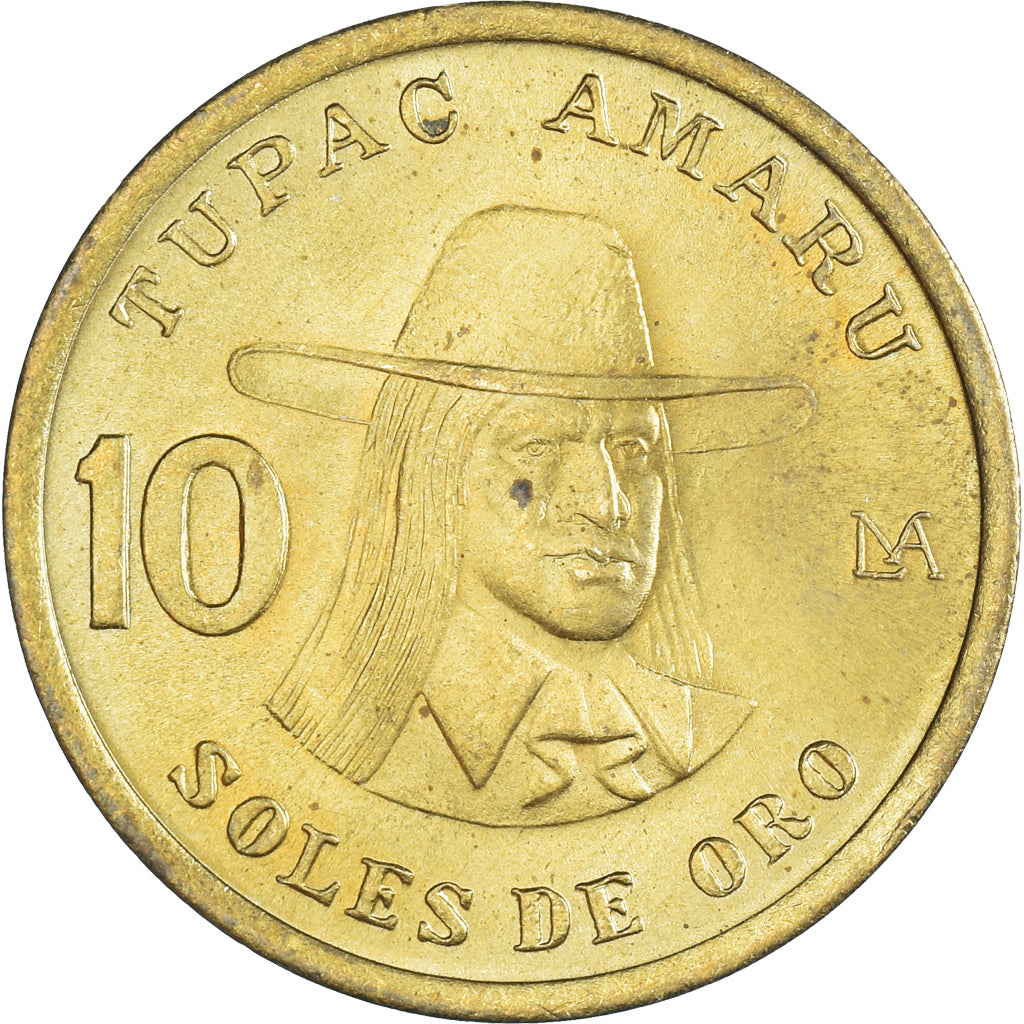Munten, Peru, 10 Soles, 1983