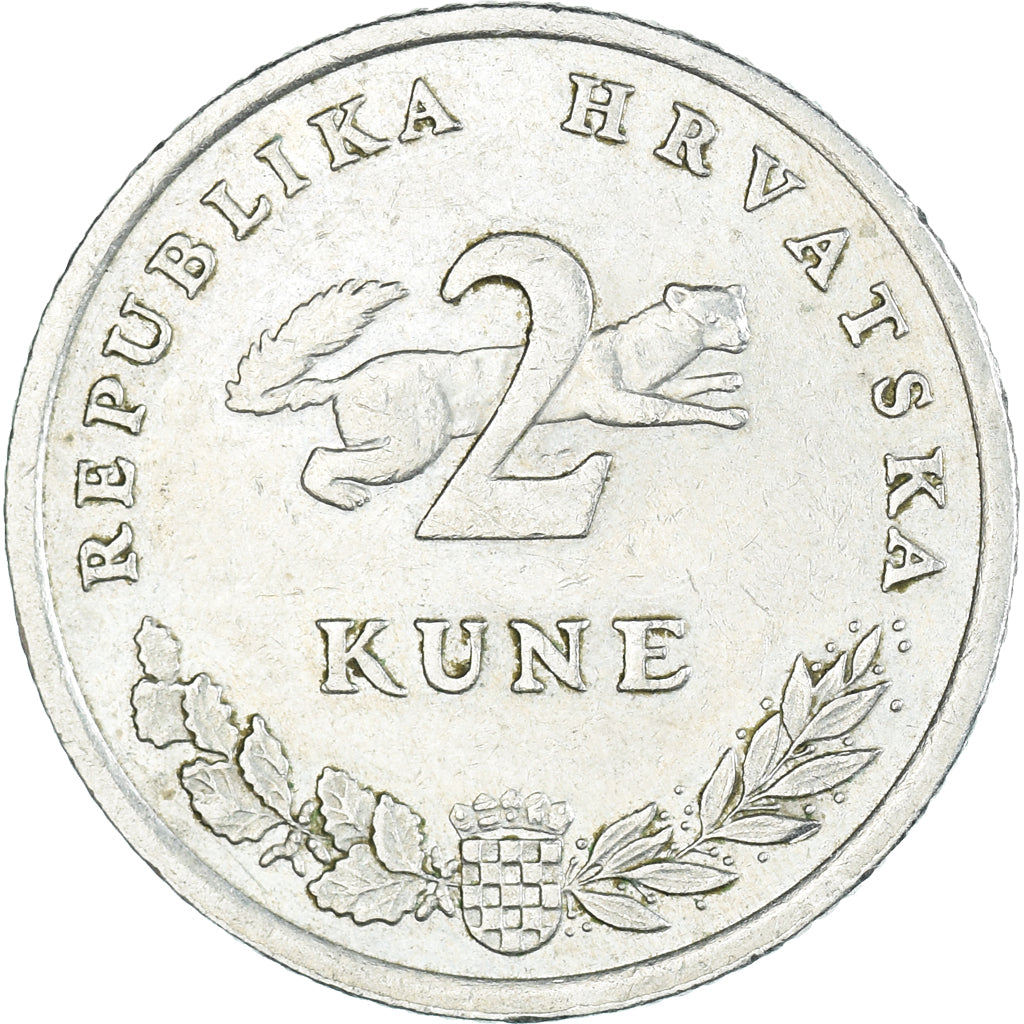 Coin, Croatia, 2 Kune, 2000