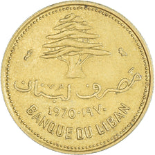Monnaie, Liban , 10 Piastres, 1970