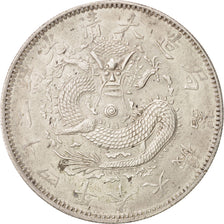 China, Dollar, 1898, KM:87, AU(50-53), Silver