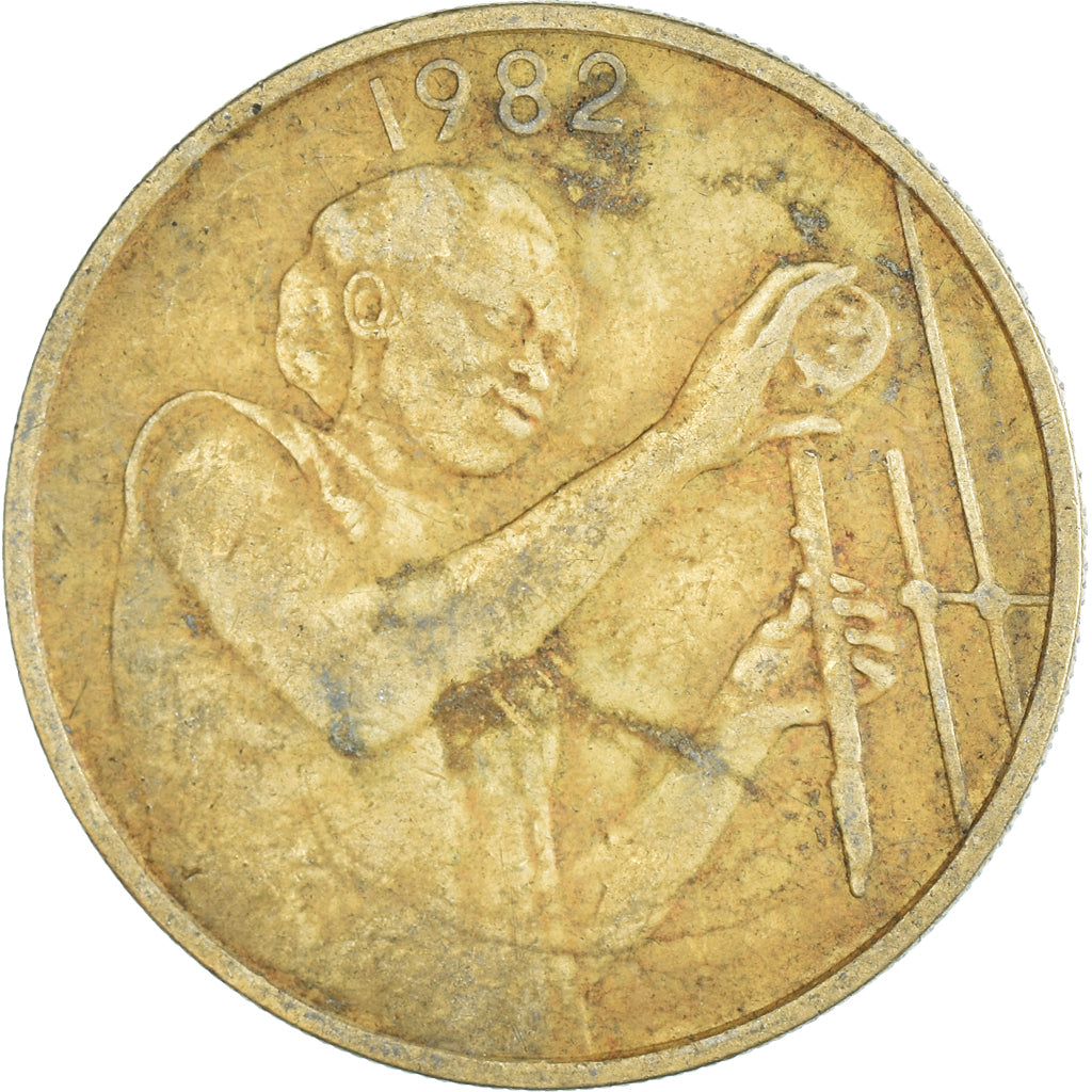 Moneta, Stati dell'Africa occidentale, 25 Francs, 1982