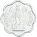 Coin, India, 2 Paise, 1977