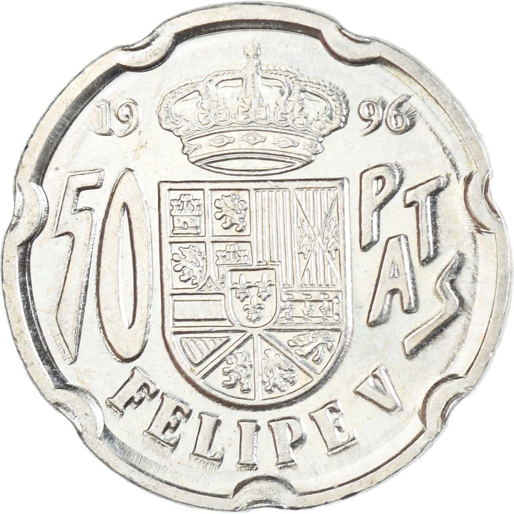 Munten, Spanje, 50 Pesetas, 1996