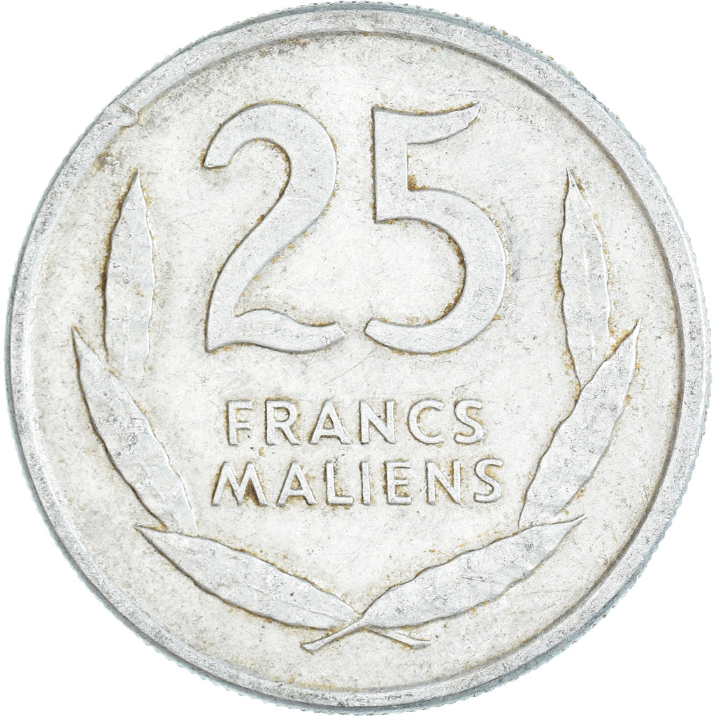 Monnaie, Mali, 25 Francs, 1961