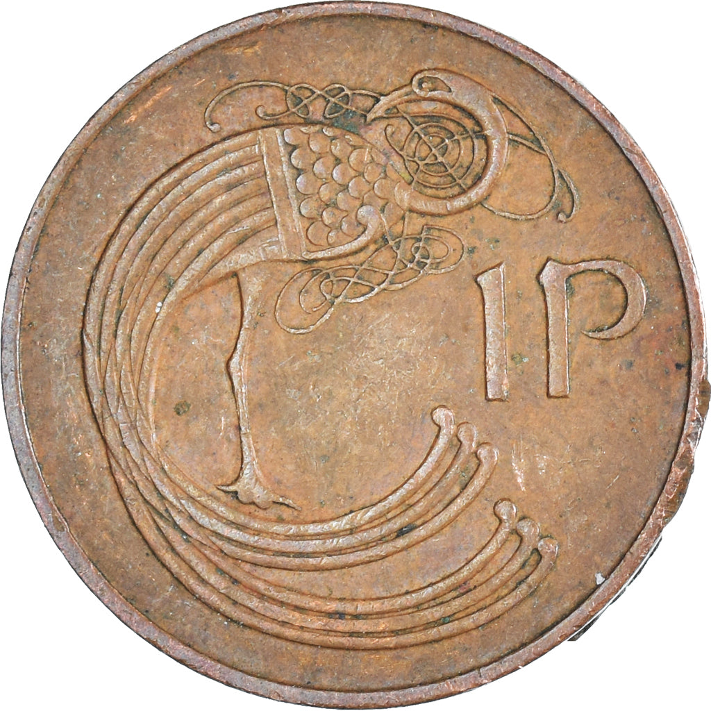 Münze, Ireland, Penny, 1974