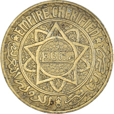 Coin, Morocco, 5 Francs, 1365
