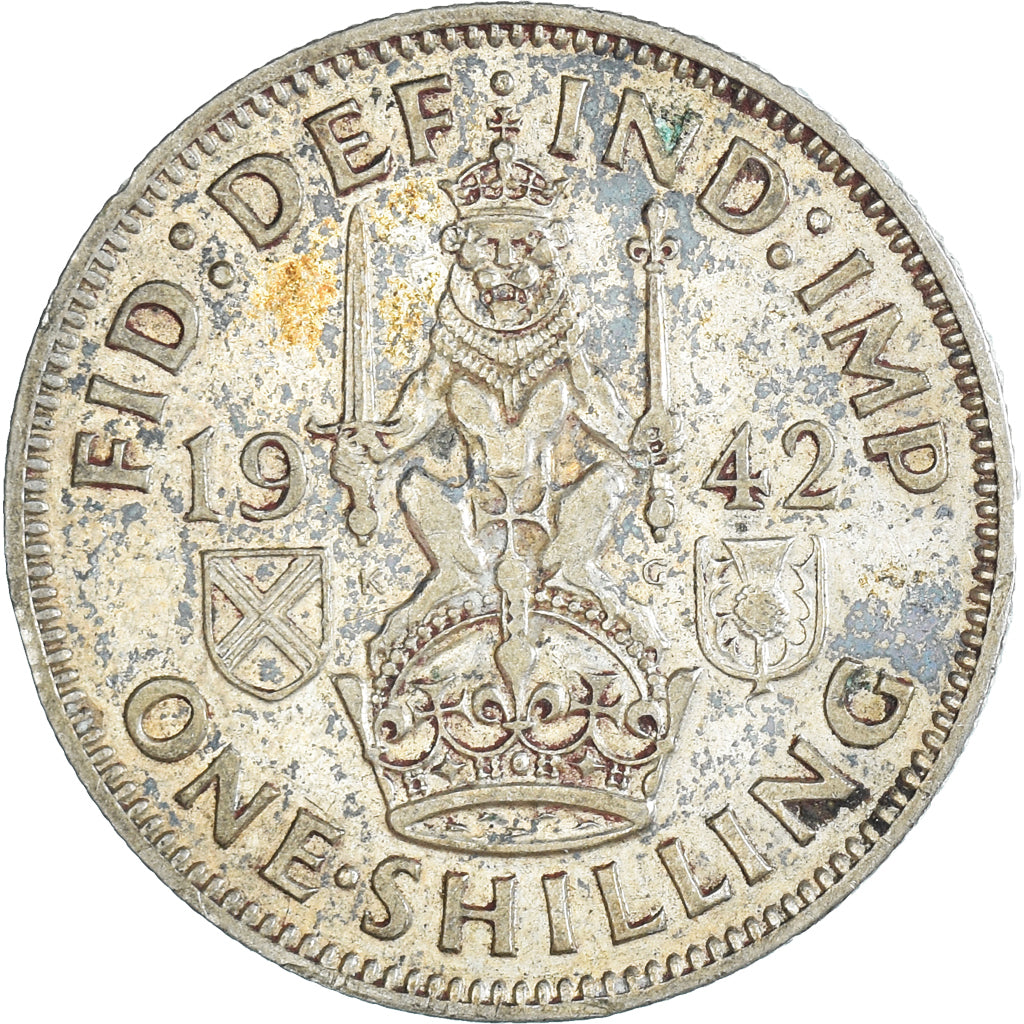 Moeda, Grã-Bretanha, Shilling, 1942