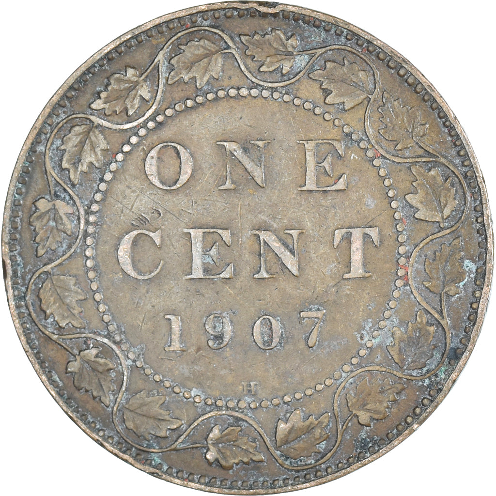 Moneta, Canada, Cent, 1907