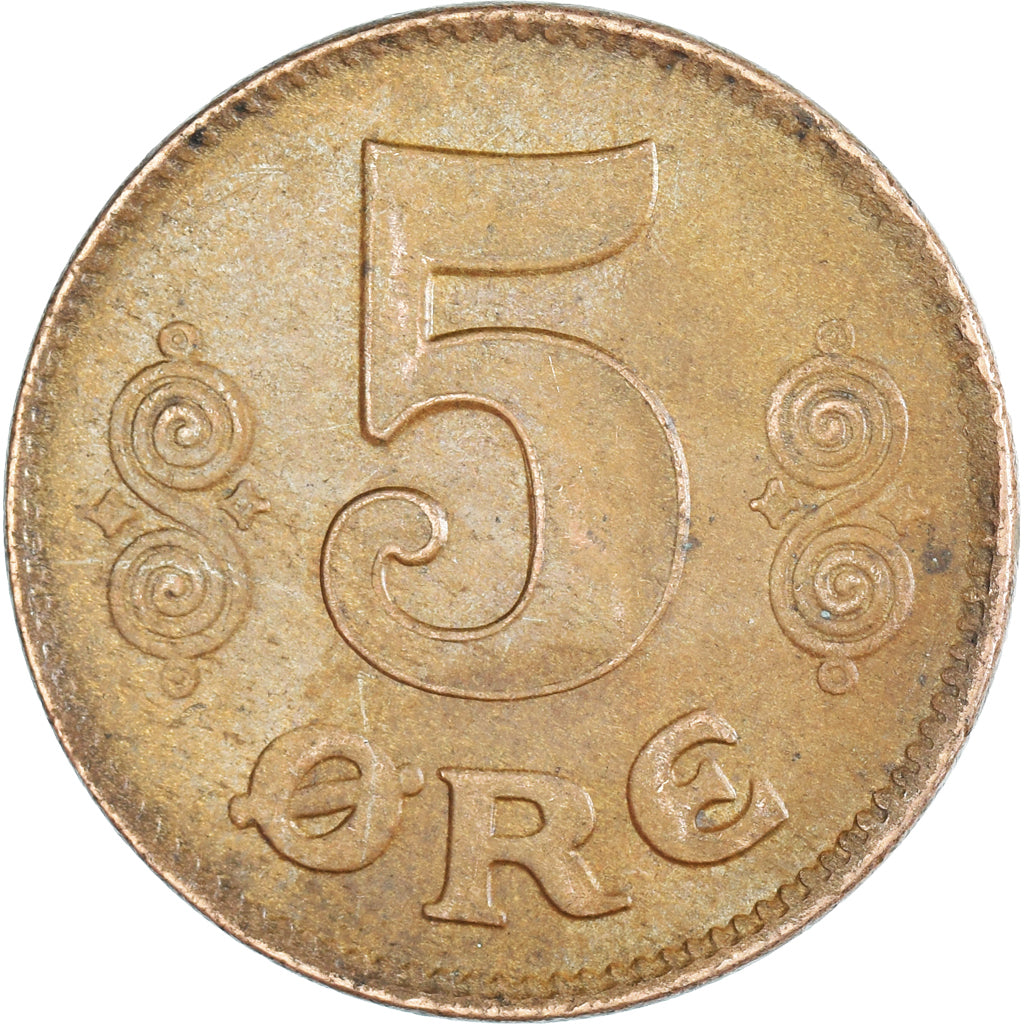Coin, Denmark, 5 Öre, 1919