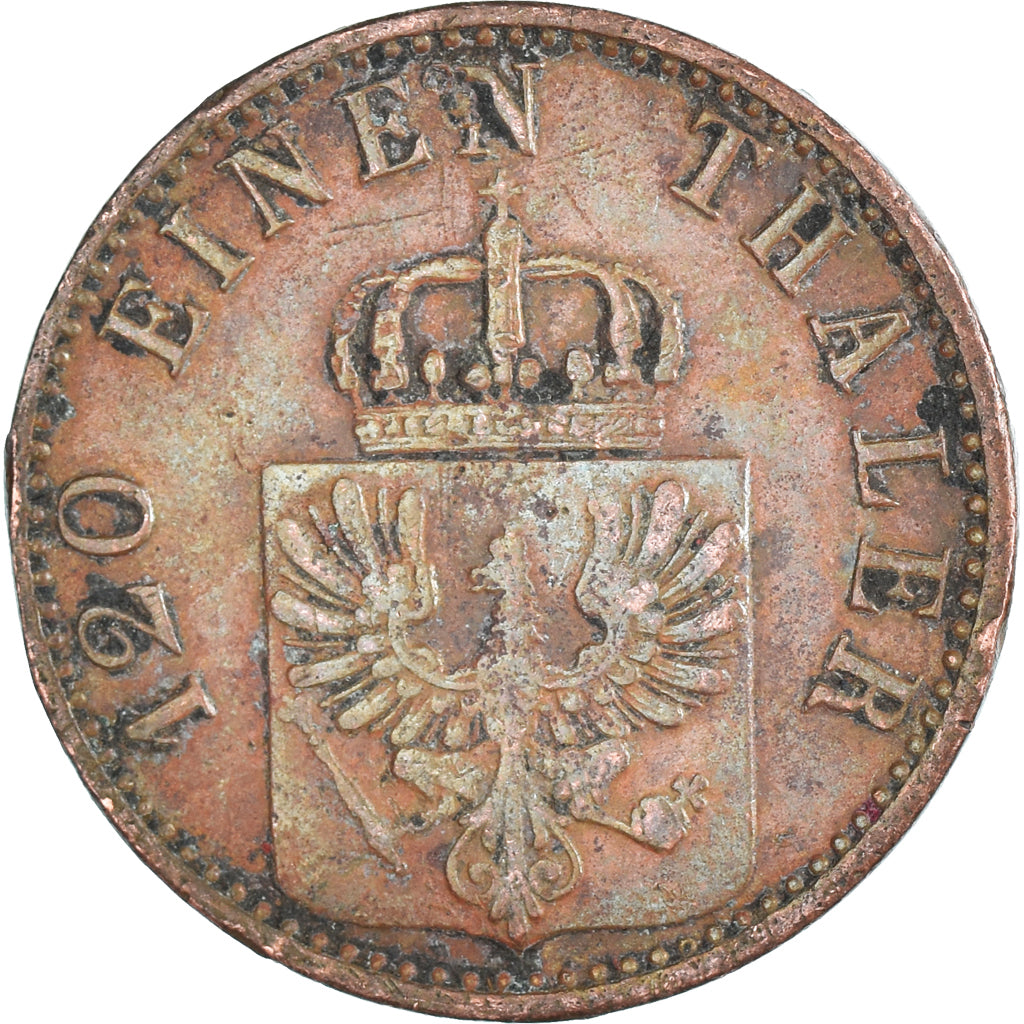 Münze, Deutsch Staaten, 3 Pfennig, 1871