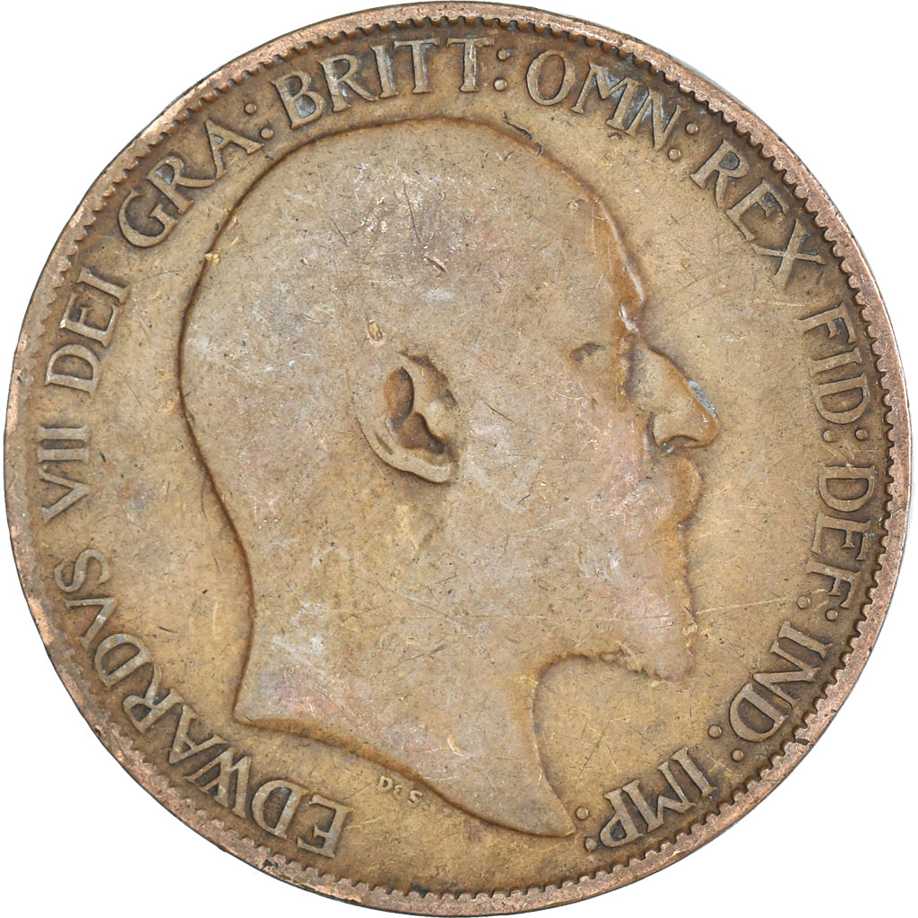 Monnaie, Grande-Bretagne, 1/2 Penny, 1905