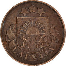 Monnaie, Lettonie, 2 Santimi, 1926