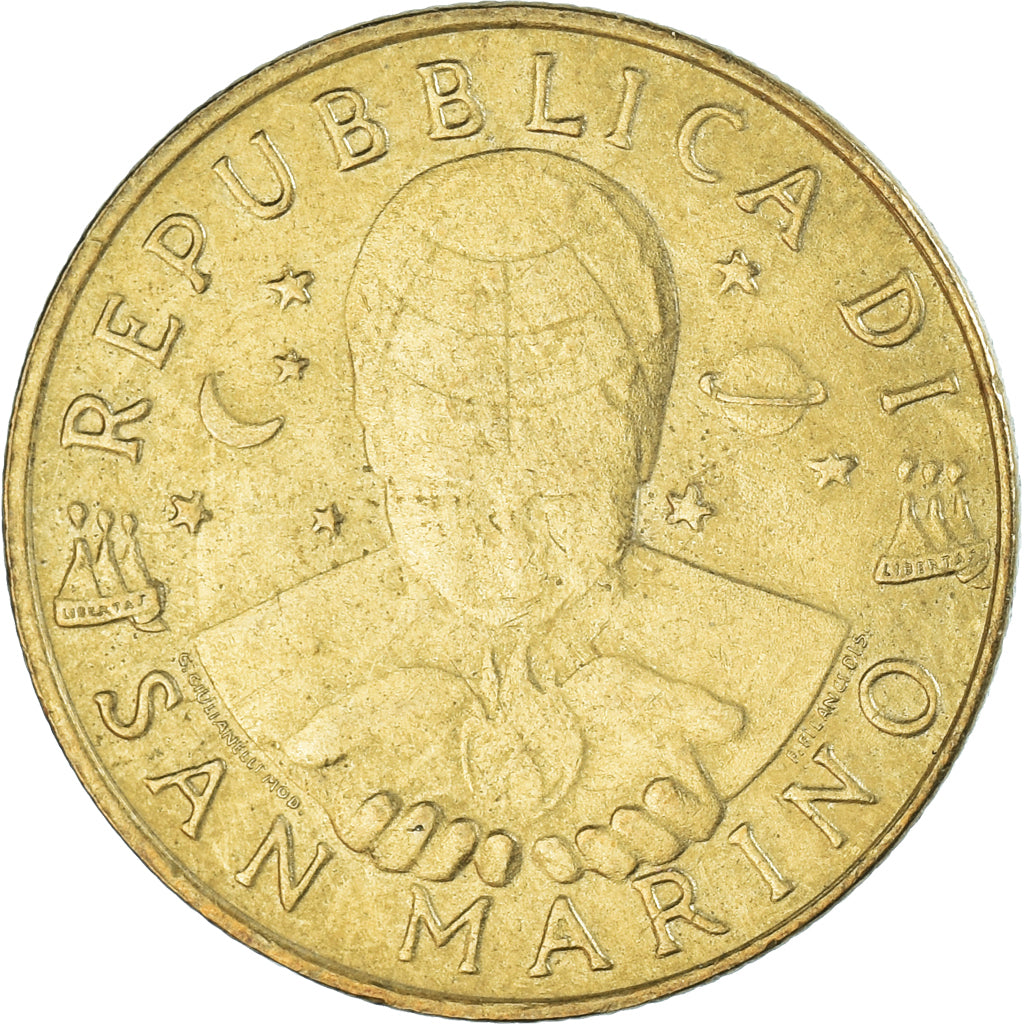 Coin, San Marino, 200 Lire, 1996