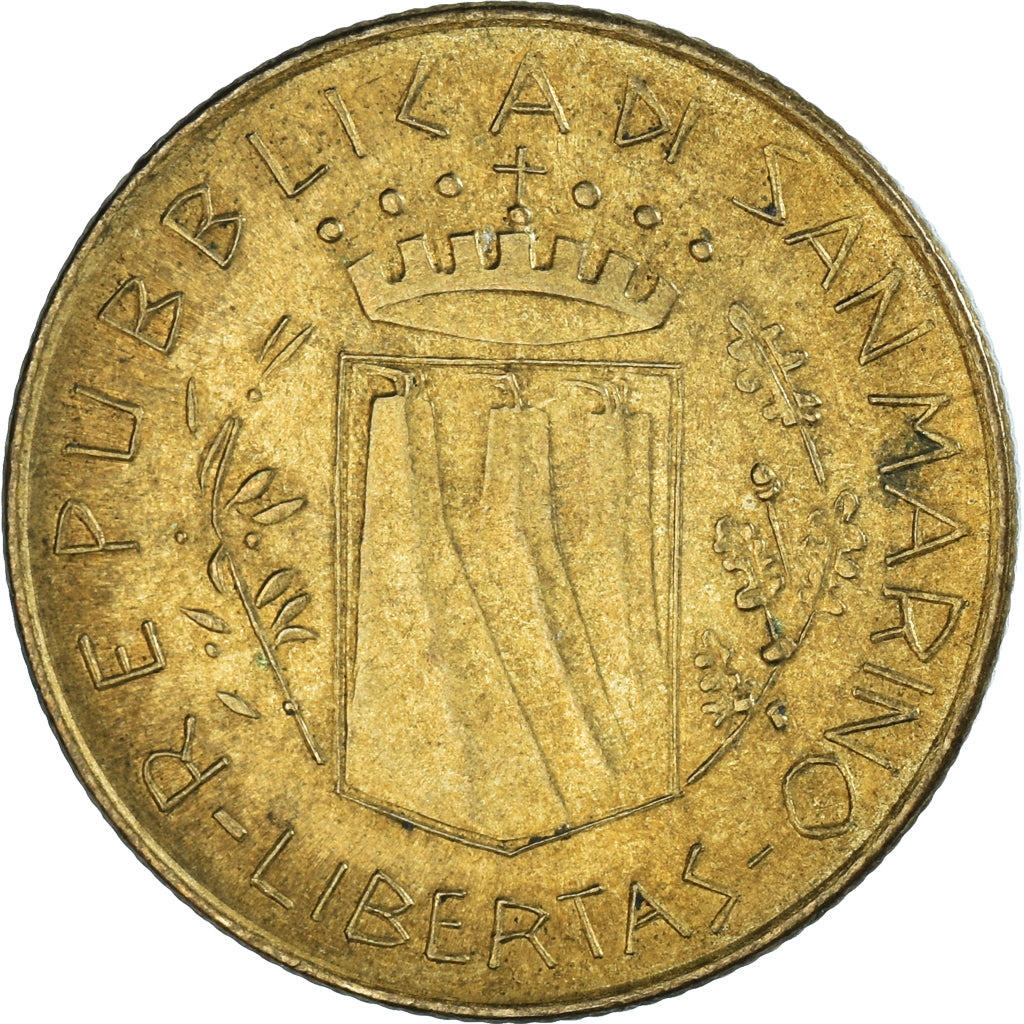 Moeda, San Marino, 200 Lire, 1981