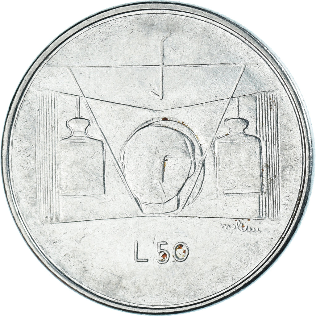Munten, San Marino, 50 Lire, 1976