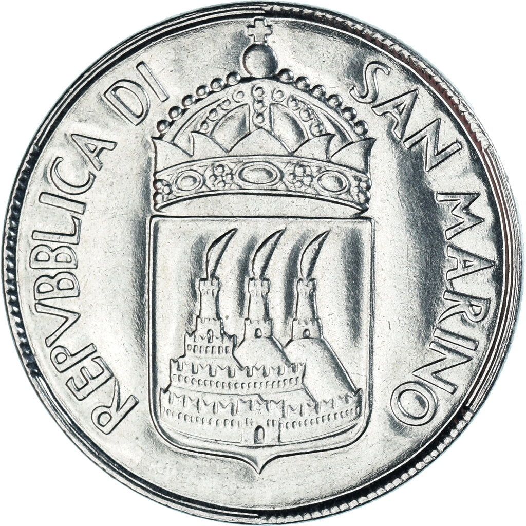 Moeda, San Marino, 100 Lire, 1973