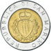 Coin, San Marino, 500 Lire, 1987
