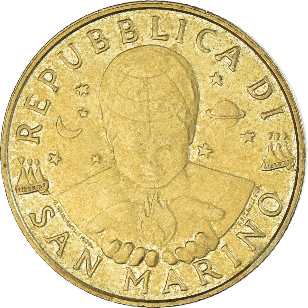 Coin, San Marino, 200 Lire, 1997