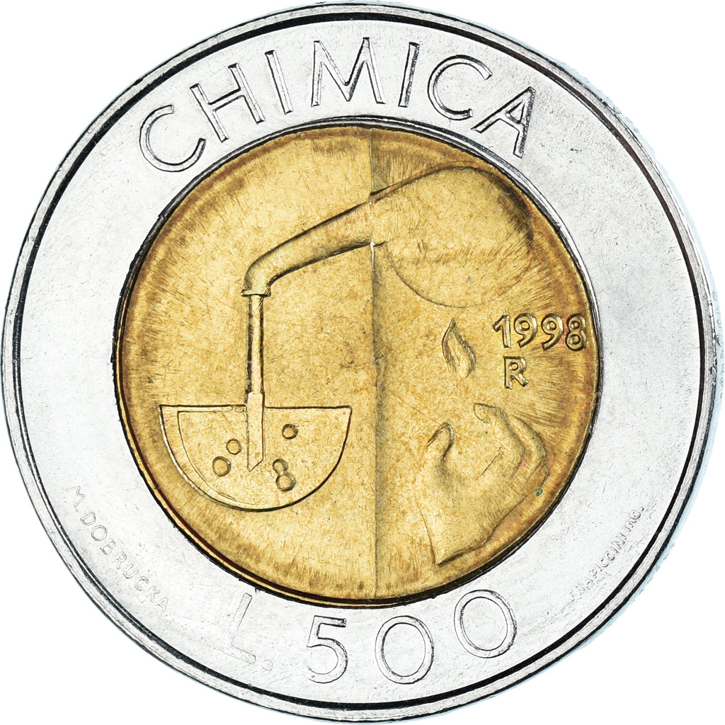 Monnaie, Saint Marin , 500 Lire, 1998