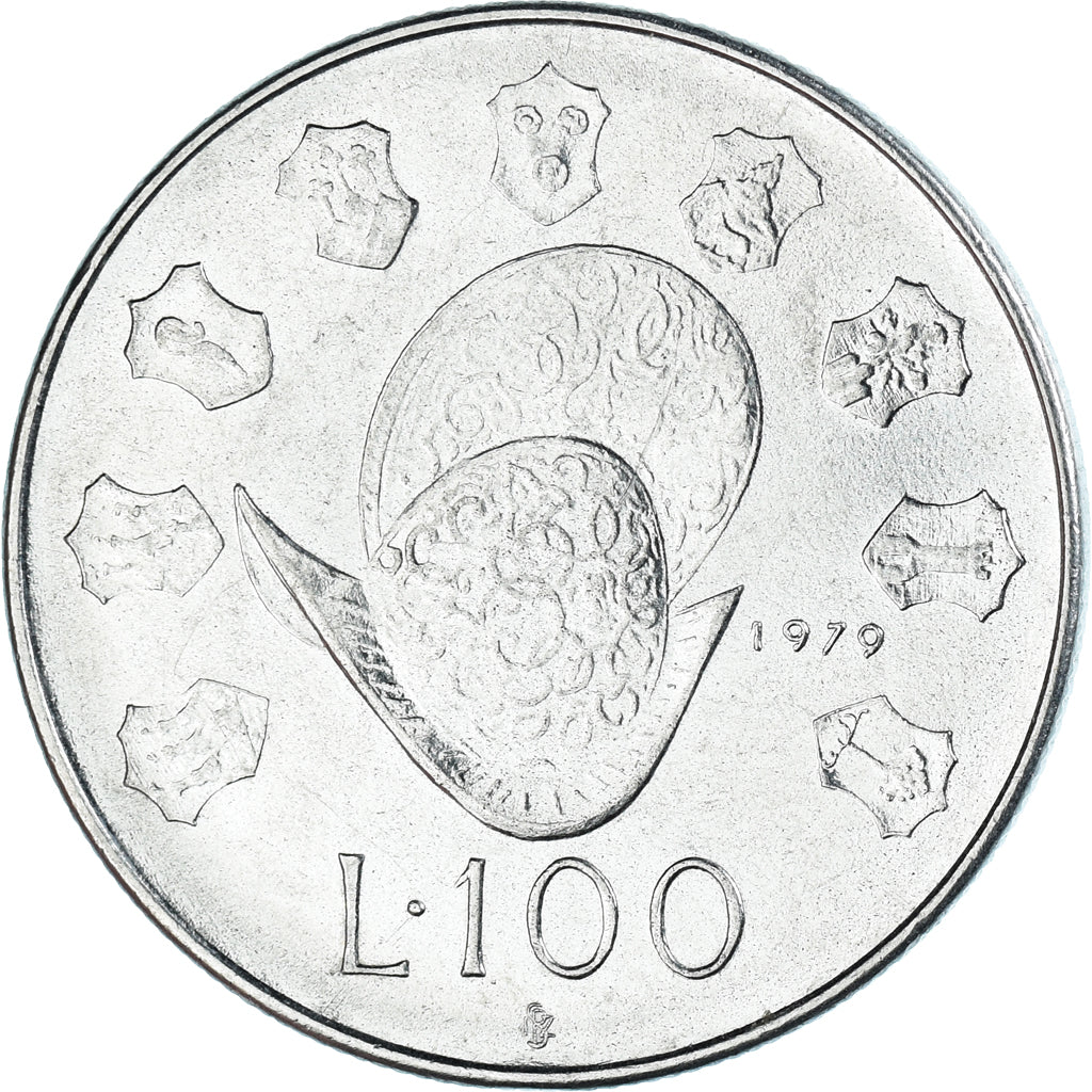 Moneta, San Marino, 100 Lire, 1979