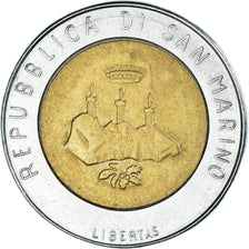Moneta, San Marino, 500 Lire, 1986