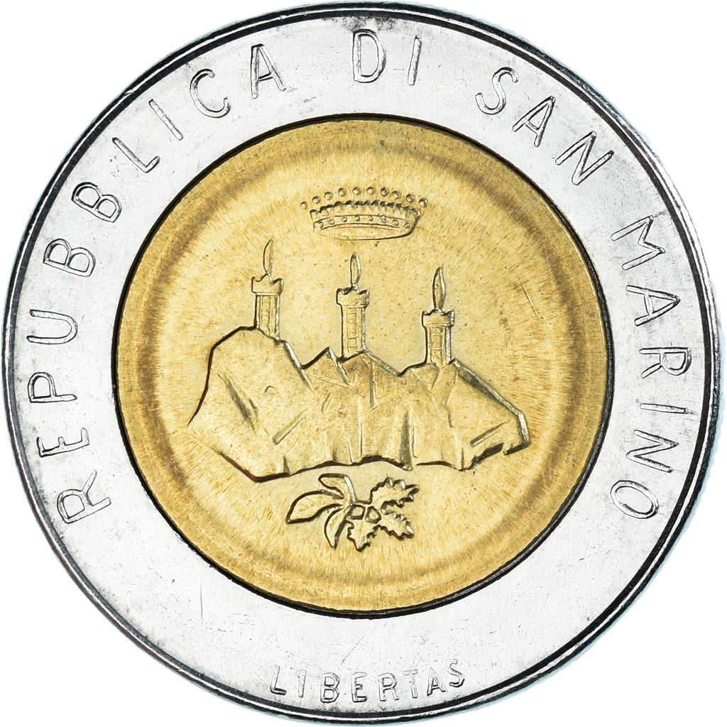 Monnaie, Saint Marin , 500 Lire, 1986