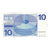 Nota, Países Baixos, 10 Gulden, 1968, 1968-04-25, KM:91b, EF(40-45)