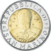 Münze, San Marino, 500 Lire, 1996