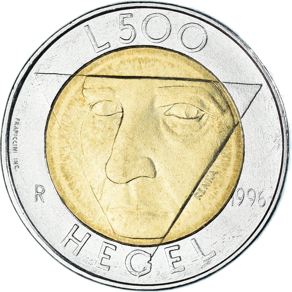 Münze, San Marino, 500 Lire, 1996