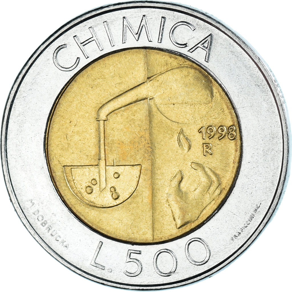 Münze, San Marino, 500 Lire, 1998