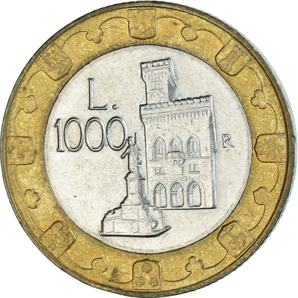 Moneta, San Marino, 1000 Lire, 1997