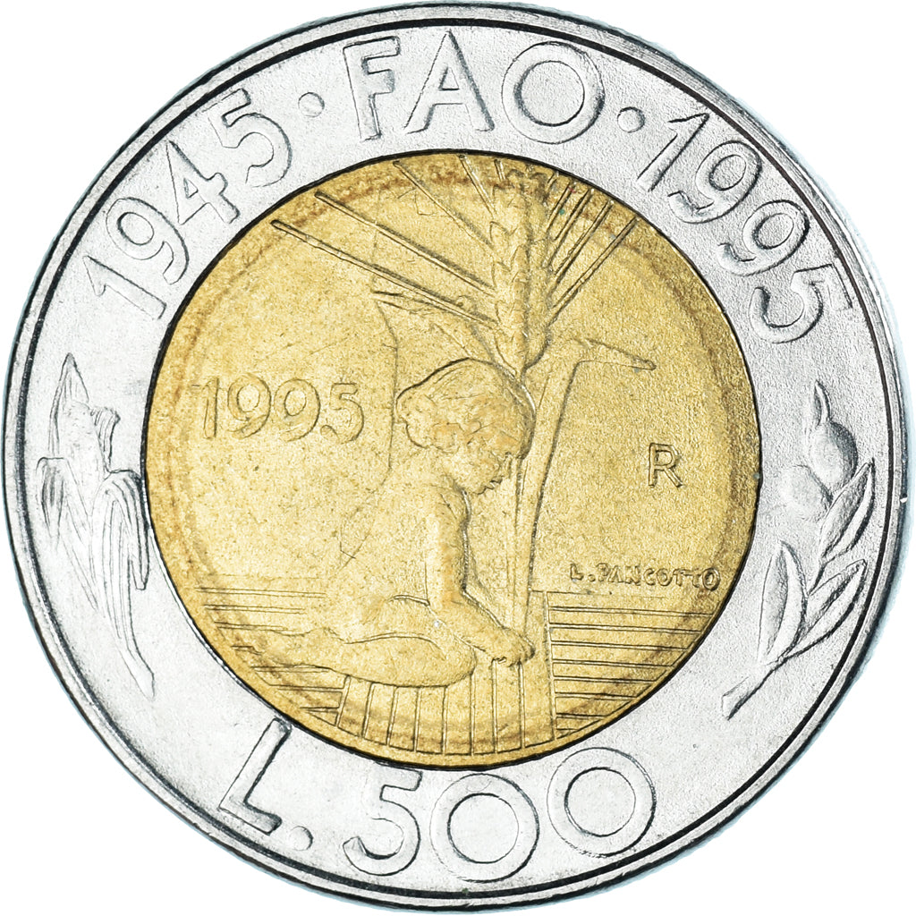 Münze, San Marino, 500 Lire, 1995